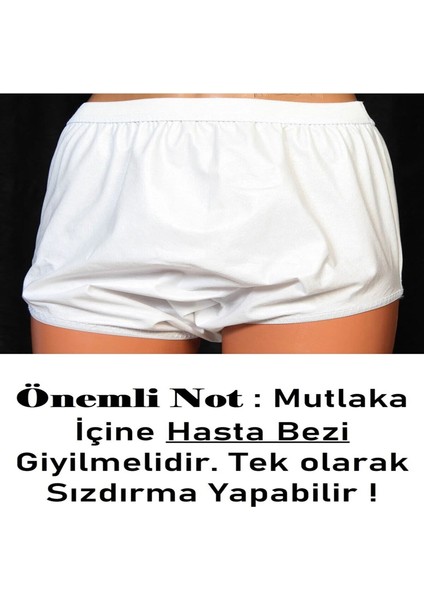 Pamuk Yeni Nesil Yıkanabilir Lastikli Hasta Külotu Slip Hasta Külotu Mesane Külotu Emici Külot