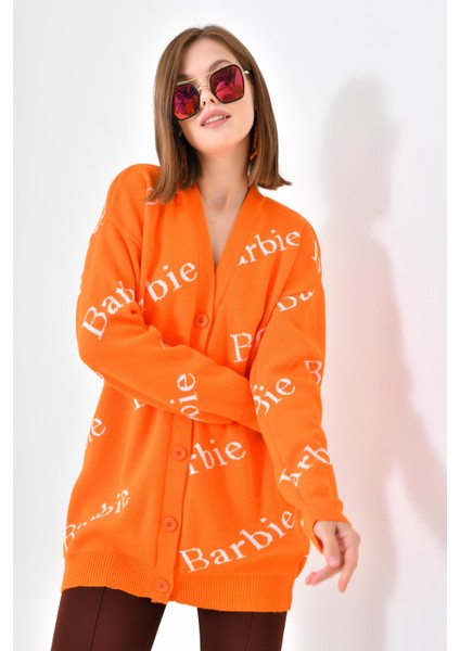 Ftz Women Kadın Barbie Hırka Orange modelleri