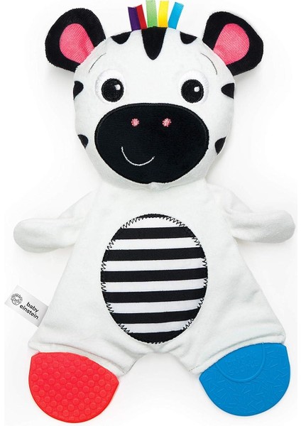 Peluş Diş Kaşıyıcı Zebra Oyuncak