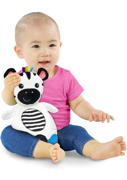 Peluş Diş Kaşıyıcı Zebra Oyuncak