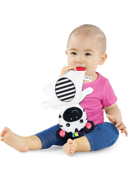 Peluş Diş Kaşıyıcı Zebra Oyuncak