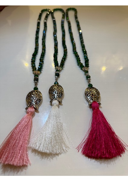 99'lu Kristal Boncuk Kadın Tesbihi fırsatları