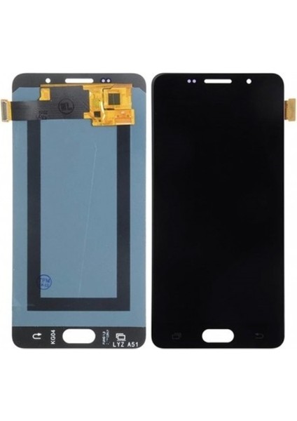 Samsung A5 2016 A510 Uyumlu LCD Dokunmatik OLED Siyah