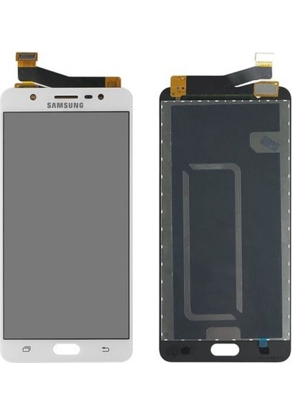 Samsung J7 Max G615 Uyumlu LCD Dokunmatik Ekran Beyaz