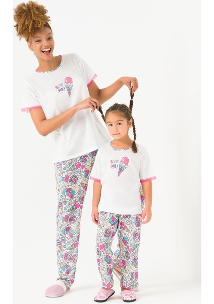Viskon 2 Li Pijama Takım