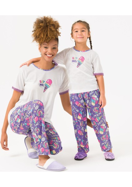 Viskon 2 Li Pijama Takım