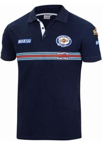Martini Racing Lacivert T-Shırt M Beden