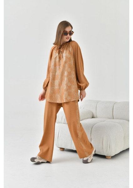 Kadın Varak Takım Camel fiyatları