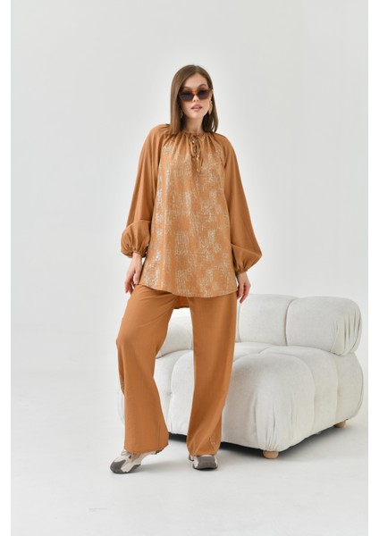 Kadın Varak Takım Camel modelleri