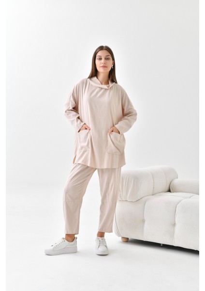 Ftz Women Kadın Takım Beige