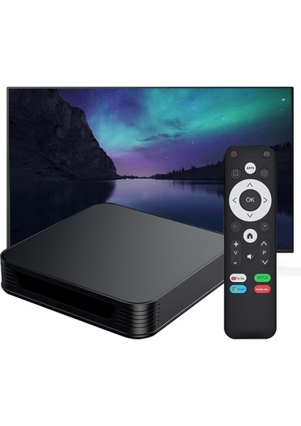 I96 H3 Tv Kutusu 1gb + 8gb IK316 4 K Android 10.0 Akıllı Tv Kutusu 2.4g 5g Wifi Medya Oynatıcı Set Üstü Kutusu Ab Tak Tv Box