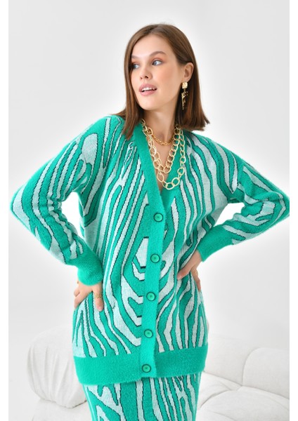 Ftz Women Kadın Zebra Desenli Ikili Takım Benetton fiyatları