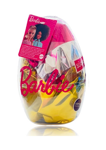 Lisanslı Barbie Sürpriz Dev Yumurta