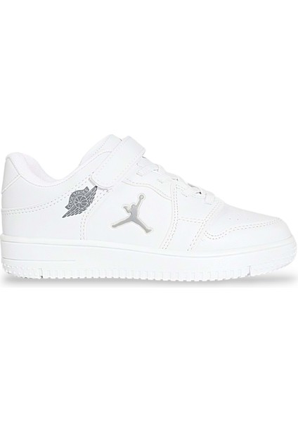 1608 Anatomik Tabanlı Çocuk Sneakers Ayakkabı - NKT01608-BEYAZ-31