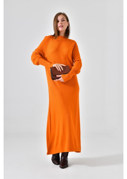 Ftz Women Kadın Düz Basic Tunik Orange