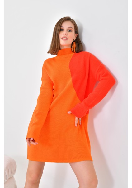 Ftz Women Kadın Oval Detaylı Tunik Orange fiyatları