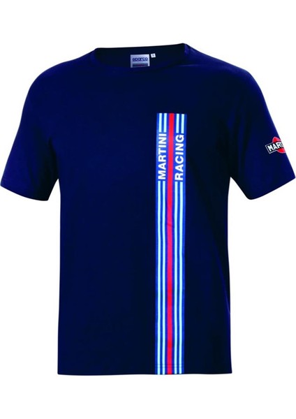 Martini Racing Bıg Strıpes T-Shirt Lacivert Xxl Beden