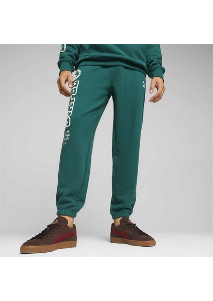 Erkek Malachite Puma x Staple Sweatpants Yeşil Erkek Eşofman Altı