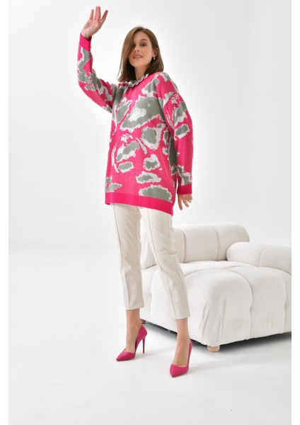 Ftz Women Kadın Triko Tunik Fuşya indirimleri