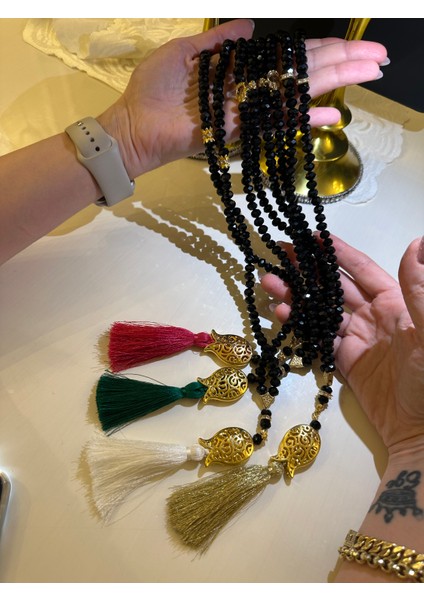 99'lu Kristal Boncuk Kadın Tesbihi fırsatları