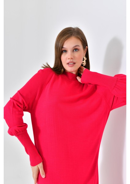 Ftz Women Kadın Düz Basic Tunik Fuşya fırsatları