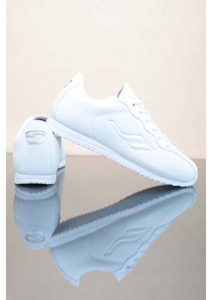 Konfores 1247-NEPTUN Anatomik Taban Sneakers Ayakkabı - NKT01247-BEYAZ-45