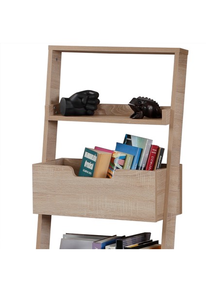 Low Çok Amaçlı Dekoratif Kitaplık ,Meşe, Montessori Dolap modelleri