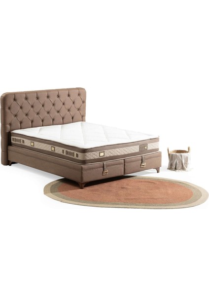 Iola Bedding Revive Baza Başlık Yatak Seti 100X200