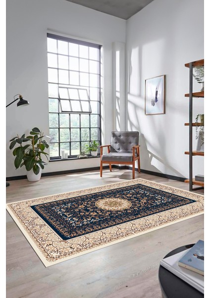 Şık Klasik Desen Dijital Kaymaz Taban Yıkanabilir Yolluk Mutfak Salon Halısı, Klasik-14-Krem, indirimleri