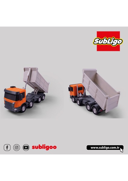 Iş Makinelerı Serisi Kamyon Model Oyuncak
