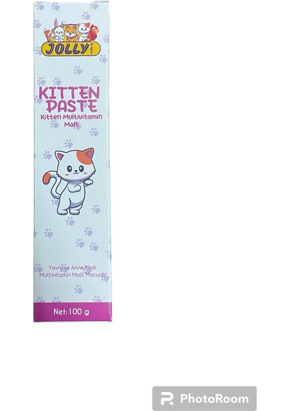 Jollypet Kitten Paste Yavru ve Anne Kedi Multivitamin Malt Macunu 100 gr