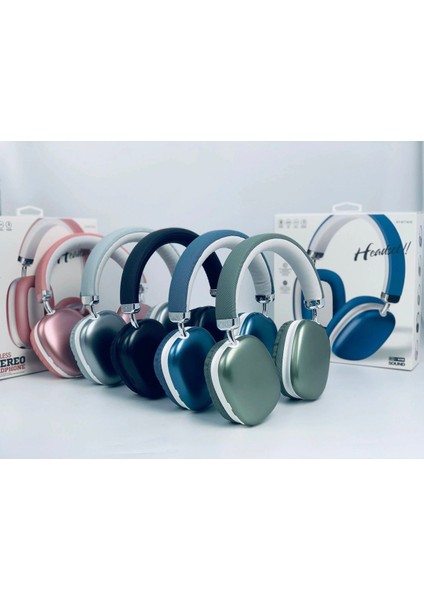 LIVEBLUEBT1632 Wireless Mikrofonlu Kulak Üstü Kablosuz Kulaklık Pembe fırsatları