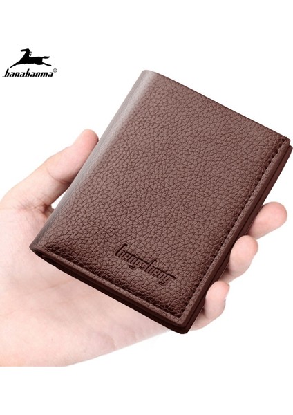 Mini Ince Cüzdan Erkek Partmon Rahat Deri Pu Portfel Çanta Portafoglio Uomo Dolar Para Klip Ince Küçük Erkek Cüzdan (Yurt Dışından) fiyatları