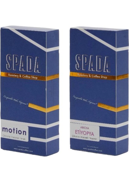 Motion / Natural + Etiyopya Aricha Nespresso Uyumlu Kapsül Kahve (20 Adet)