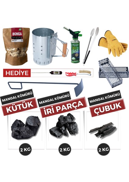 Master Kömür & Tutuşturma Seti