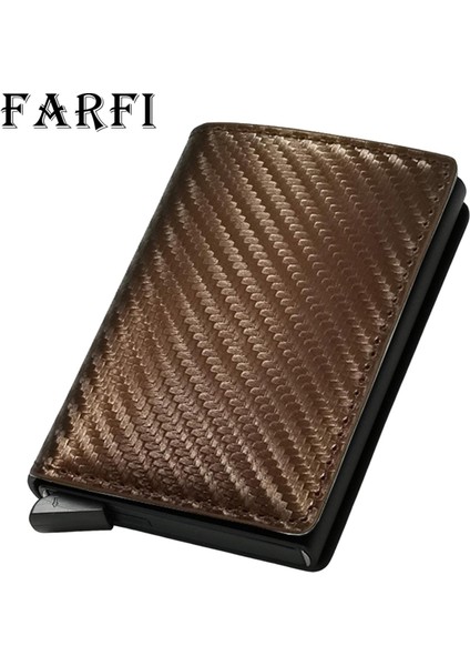 Farfi Erkek Çanta Büyük Kapasiteli Rfıd Kart Tutucu Para Çantası Erkek Çanta (Yurt Dışından)
