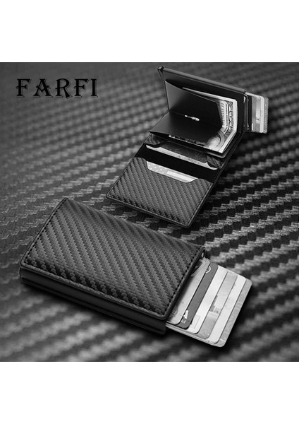 Farfi Erkek Çanta Büyük Kapasiteli Rfıd Kart Tutucu Para Çantası Erkek Çanta (Yurt Dışından)