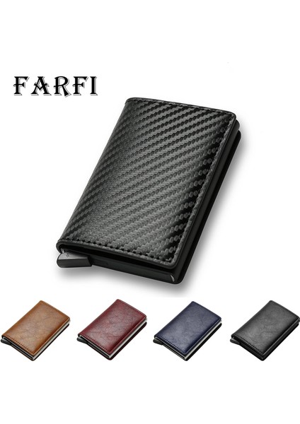 Farfi Erkek Çanta Büyük Kapasiteli Rfıd Kart Tutucu Para Çantası Erkek Çanta (Yurt Dışından)