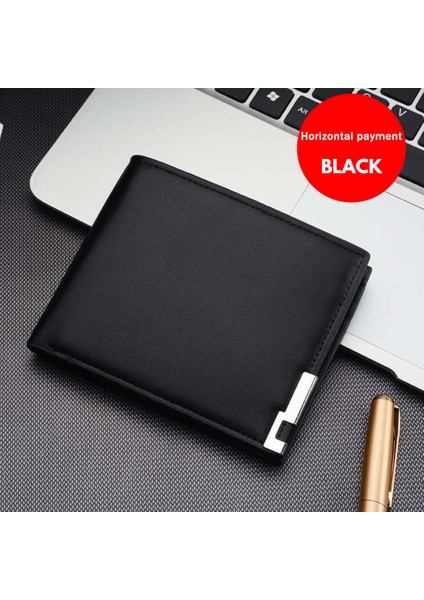 Sıcak Satış Yeni Stil Demir Kenarlı Erkek Cüzdanı Kore Gençlik Erkek Cüzdanı Trend Kart Tutucu Profesyonel Tasarım (Yurt Dışından) fiyatları