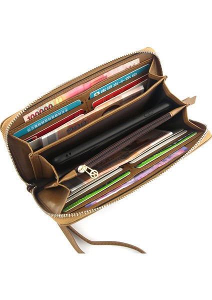 Yeni Erkek Uzun Cüzdan Çok Fonksiyonlu Fermuarlı Debriyaj Avrupa ve Amerikan Erkek Çantası Spot Doğrudan Satış (Yurt Dışından) indirimleri