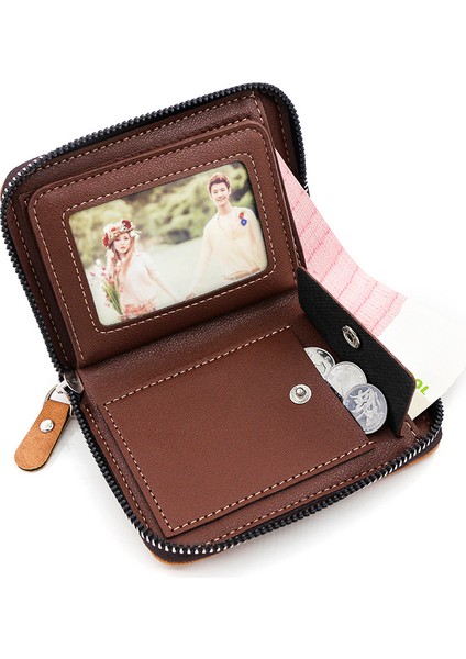 Kore Tarzı Buzlu Rahat Erkek Kısa Cüzdan Kart Sahibinin Para Cebi Büyük Kapasiteli Dikey Erkek Cüzdan (Yurt Dışından) fiyatları