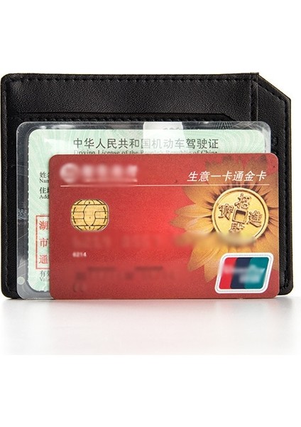 Mini Cüzdan Erkekler Süper Ince Kart Sahibinin Yüksek Kalite Basit Hiçbir Fermuar Katı Moda Nakit Çantalar Popüler Küçük Para Çantaları (Yurt Dışından) fırsatları