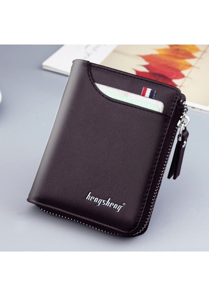 [daha Mutlu] Sıcak Satış Çantalar ve Seyahat Erkek Çantaları Cüzdanlar ve Aksesuarlar Cüzdanlar Pu Deri Erkek Lüks Küçük Fermuarlı Paralar Çanta Çantalar ve Çantalar Lüks Tasarımcı (Yurt Dışından) fırsatları