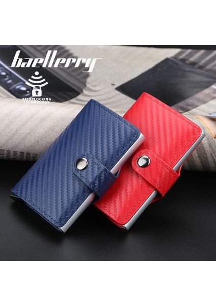 Erkekler Için Akıllı Cüzdan Rfid Alüminyum Alaşımlı Akıllı Cüzdan Açılır Moda Çanta Kredi Kartı Tutucu Erkekler Küçük Mini Cüzdan Bozuk Para Cüzdanı (Yurt Dışından) indirimleri