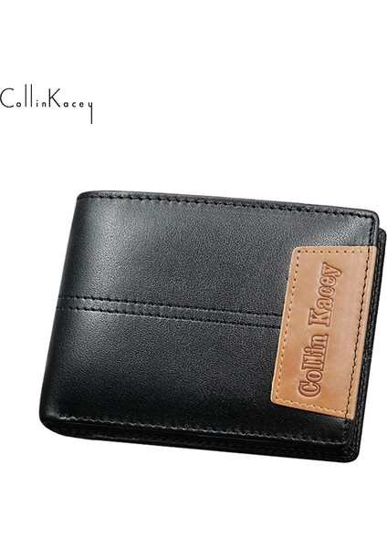 Yeni Cüzdan Erkek Gündelik Deri Belge Çantası Moda Kısa Cüzdan Iş Çoklu Kart Cüzdan Üreticisi (Yurt Dışından)