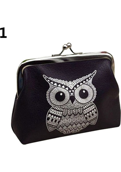 Kadın Vintage Sevimli Baykuş Desenli Küçük Cüzdan Çile Çanta Clutc-H Çanta Çanta (Yurt Dışından) fiyatları