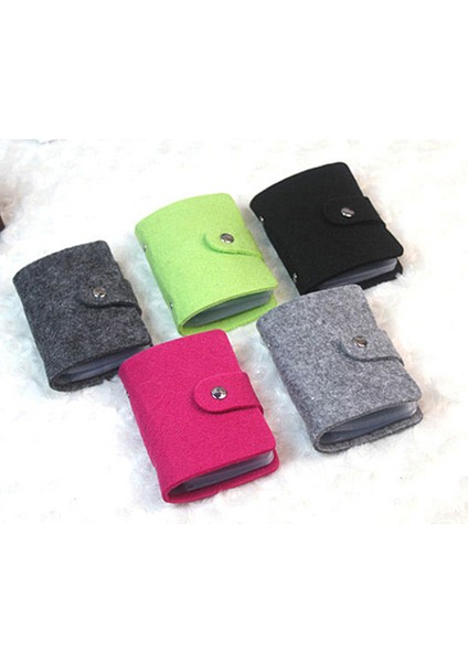 Microgood Vintage Kadın Erkek Kimlik Kredi Kartı Düğme Kılıfı Tutucu Cüzdan Organizatör Hediye (Yurt Dışından) modelleri