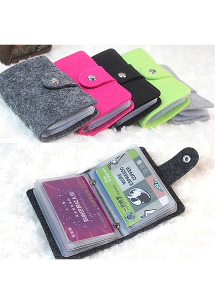 Microgood Vintage Kadın Erkek Kimlik Kredi Kartı Düğme Kılıfı Tutucu Cüzdan Organizatör Hediye (Yurt Dışından) indirimleri