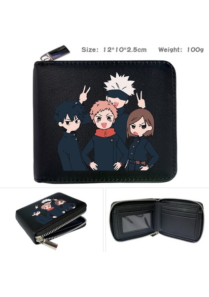Yeni Japon Karikatür Jujutsu Kaisen Cüzdan Kart Tutuculu Genç Cüzdanlar Için Kısa Çanta (Yurt Dışından) modelleri