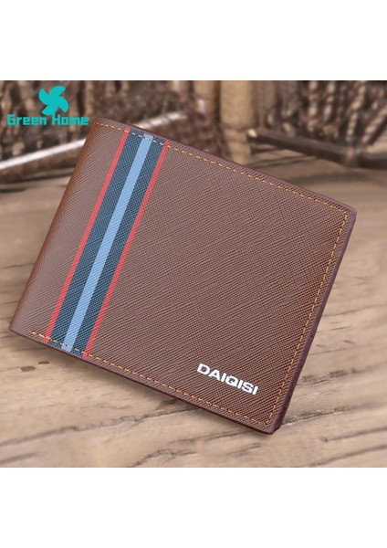 Green Home Ince Cüzdan Ince Erkek Business Minimalist Ikiye Katlanmış Ince Cüzdan (Yurt Dışından) fırsatları